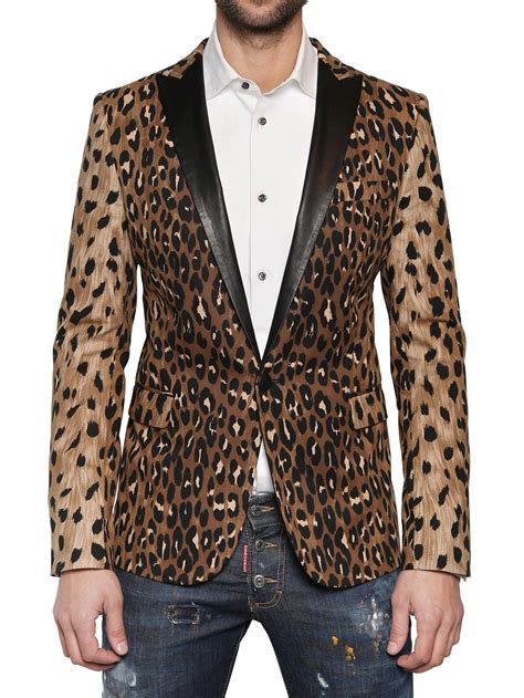 men's leopard print tuxedo.